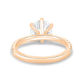 Load image into Gallery viewer, 1.80 CT Round Lab-Grown Diamond Engagement Ring with Pavé Band
