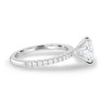 Load image into Gallery viewer, 1.80 CT Round Lab-Grown Diamond Engagement Ring with Pavé Band
