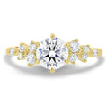 Load image into Gallery viewer, 1.61 CT Round Lab-Grown Diamond Cluster Engagement Ring
