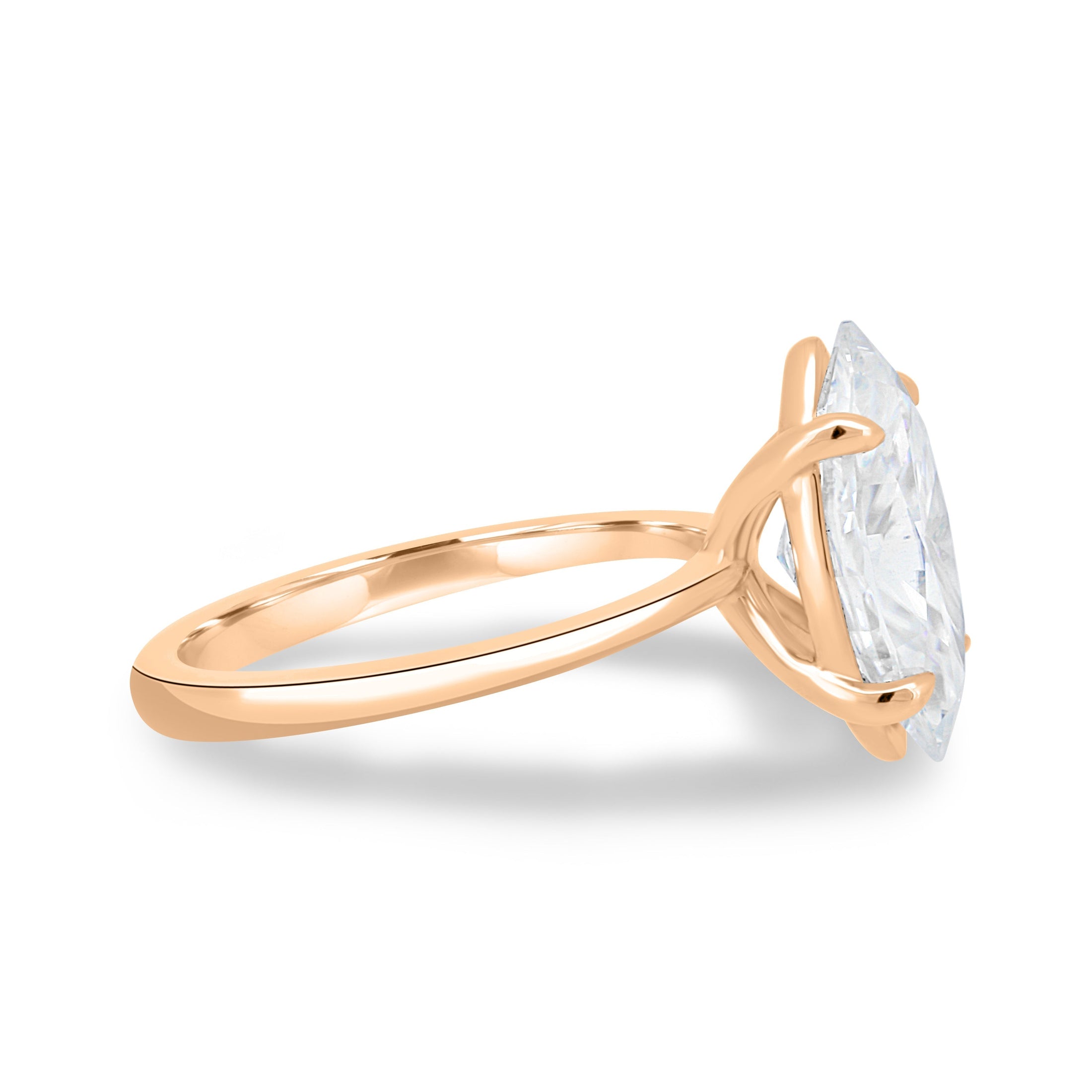 1.5 CT Marquise-Cut Lab-Grown Diamond Solitaire Engagement Ring