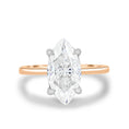 Load image into Gallery viewer, 1.5 CT Marquise-Cut Lab-Grown Diamond Solitaire Engagement Ring
