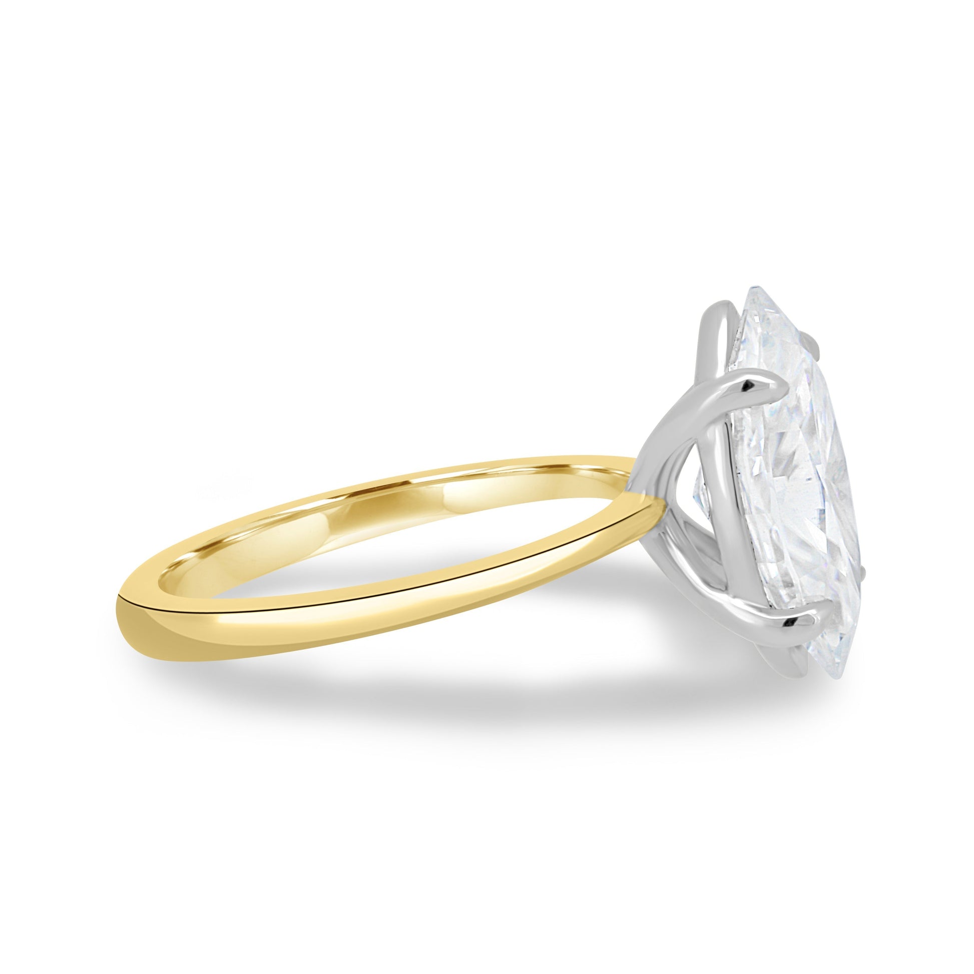 1.5 CT Marquise-Cut Lab-Grown Diamond Solitaire Engagement Ring 2