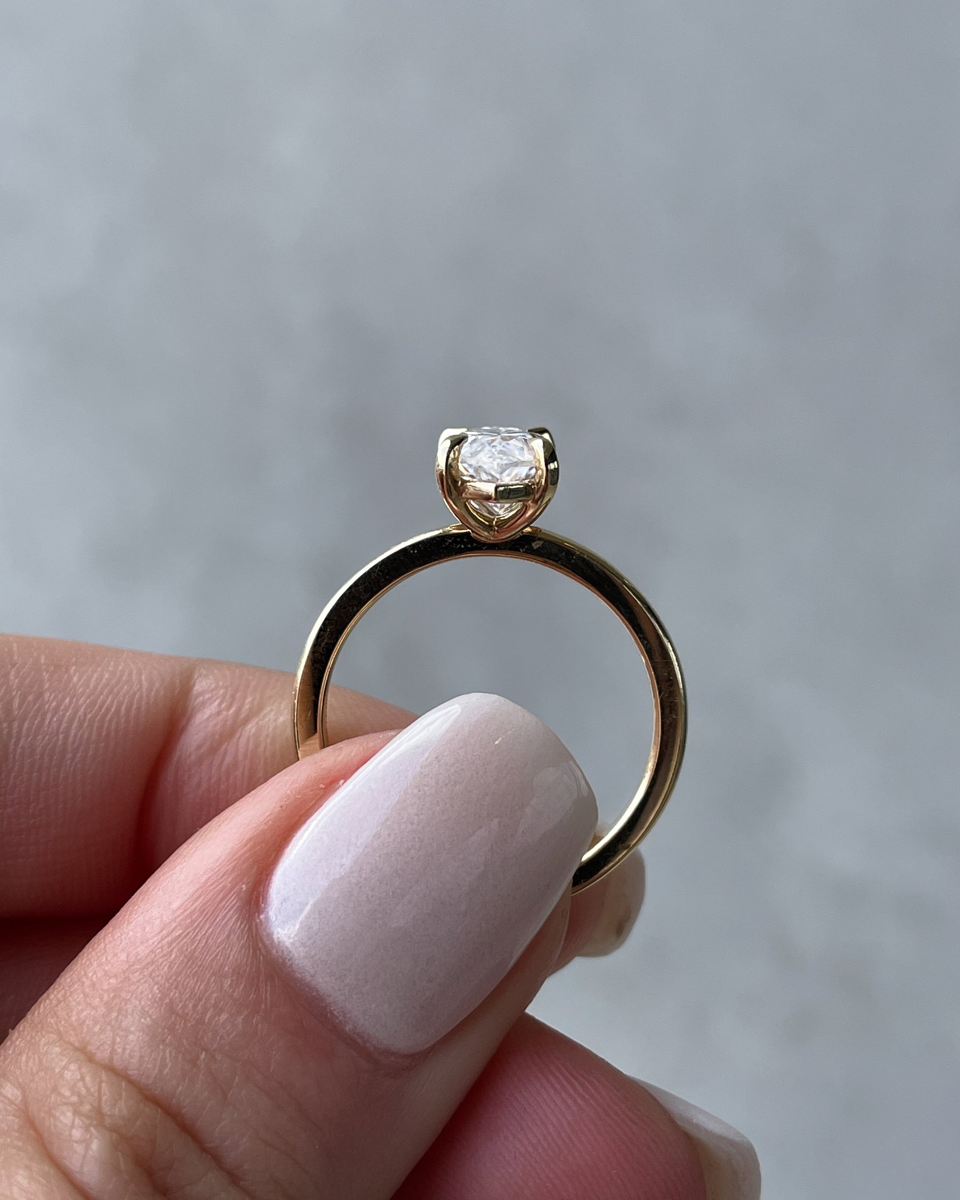 1.5 CT Marquise-Cut Lab-Grown Diamond Solitaire Engagement Ring 21