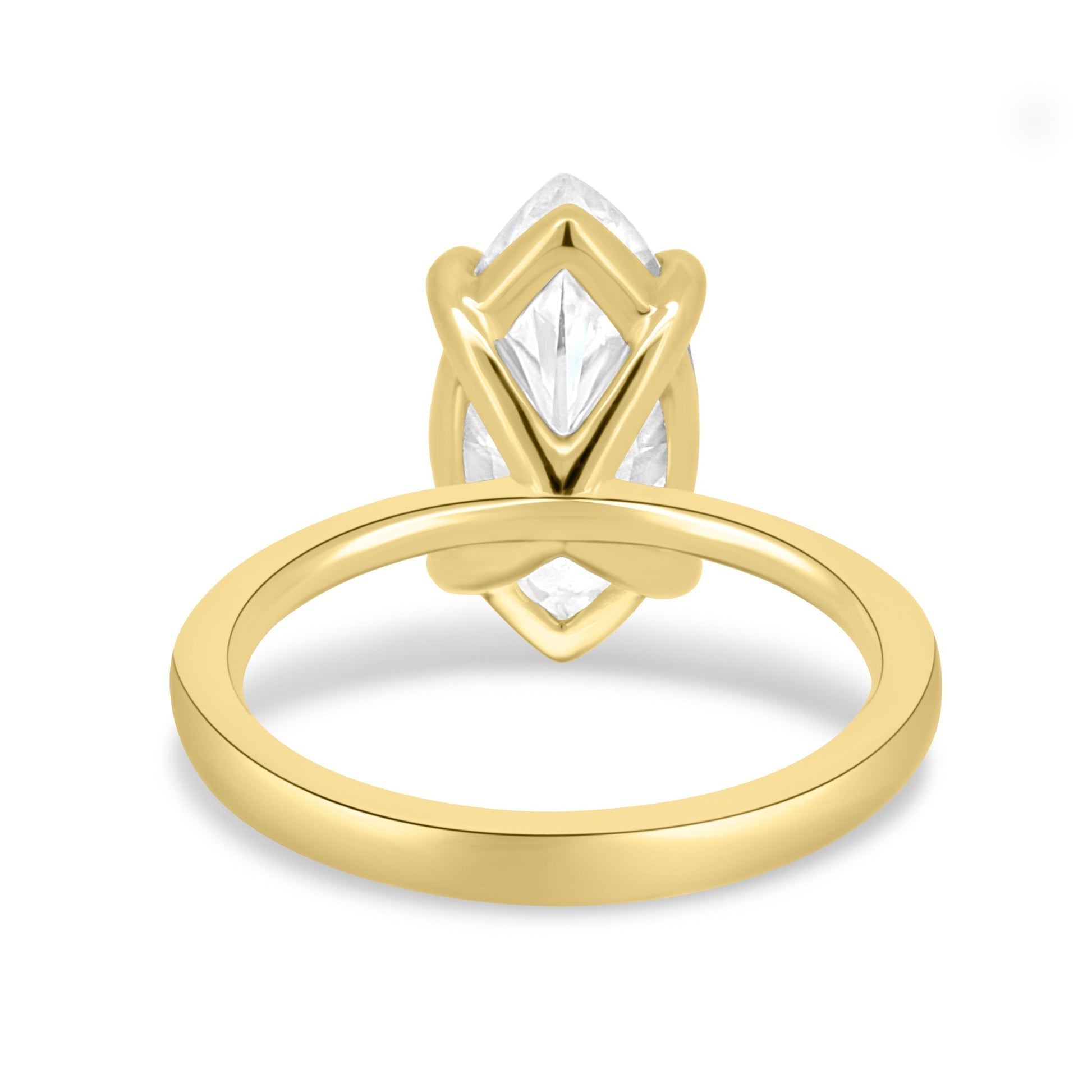 1.5 CT Marquise-Cut Lab-Grown Diamond Solitaire Engagement Ring 3