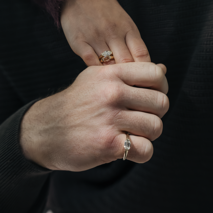 Solitaire-Oval Lab Grown Diamond Engagement Ring