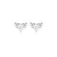 Load image into Gallery viewer, Elegant 0.05 TCW Round Lab-Grown Diamond Stud Earrings in Gold Setting
