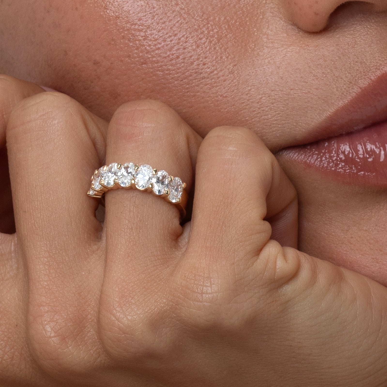 Eternity- 0.50 CT Round Lab Grown Diamond Wedding Band