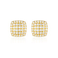 Load image into Gallery viewer, Exquisite 0.03 TCW Round Lab-Grown Diamond Pave Stud Earrings
