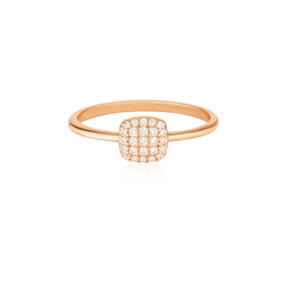 Elegant 0.25 TCW Round Lab-Grown Diamond Cluster Wedding Band 12