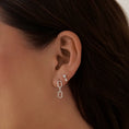 Load image into Gallery viewer, Chain Design Drop Earrings
