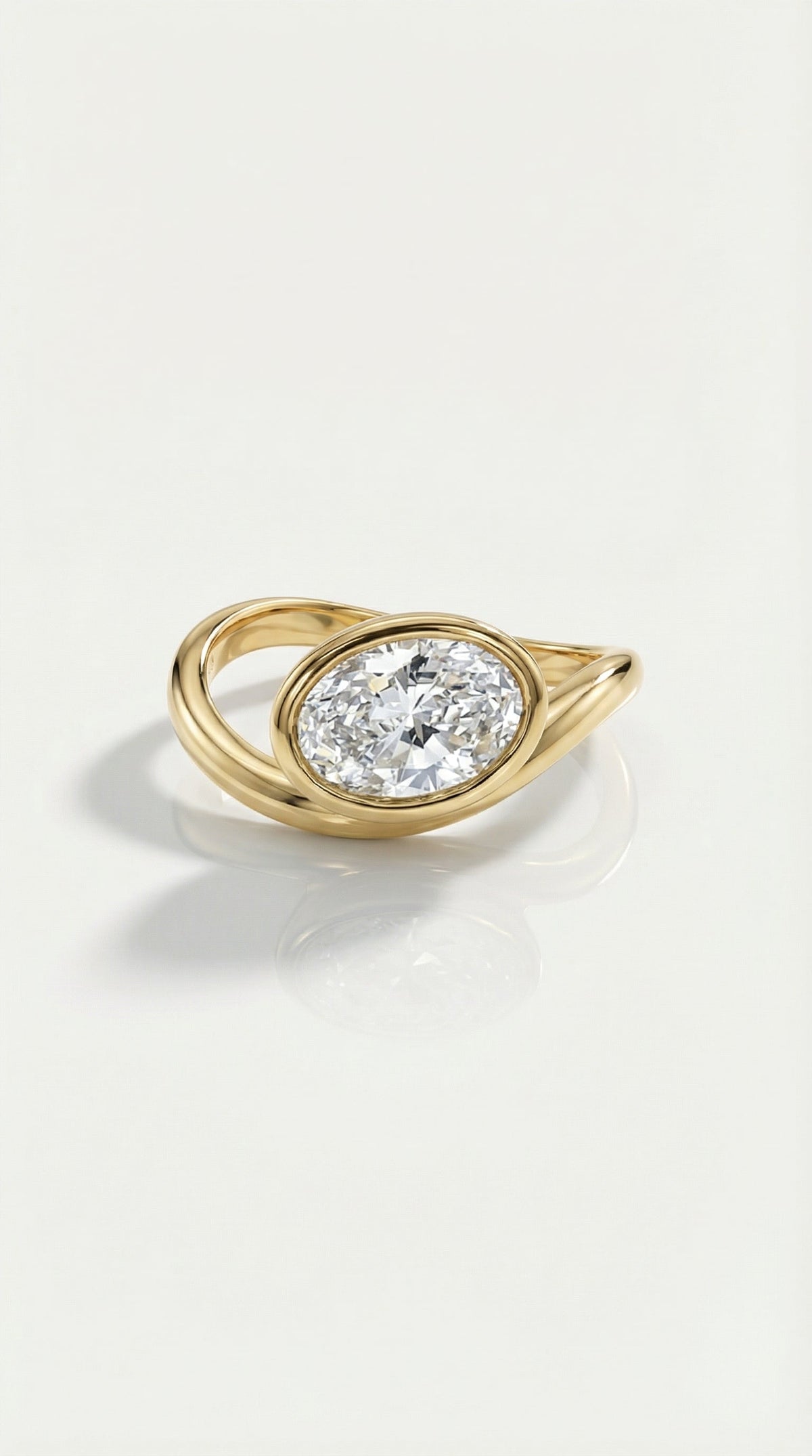 Solitaire Cathedral- 1.8 CT Cushion Lab Grown Diamond Wedding Band
