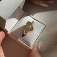 Load image into Gallery viewer, 1.0CT Heart-Shaped Lab Grown Diamond Gold Ring
