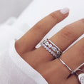 Load image into Gallery viewer, Radiant 0.20 CTW Round Lab-Grown Diamond Bezel Eternity Band
