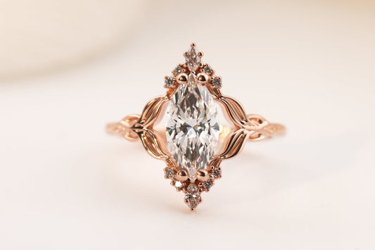 Solitaire Cathedral- 1.8 CT Cushion Lab Grown Diamond Wedding Band