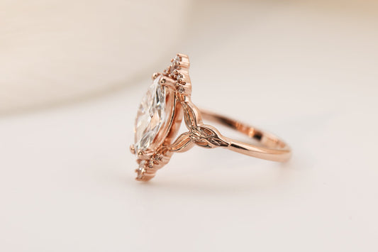 Solitaire Cathedral- 1.8 CT Cushion Lab Grown Diamond Wedding Band
