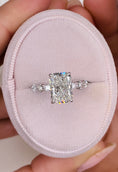 Load image into Gallery viewer, 4ct Radiant G- VS Dainty Diamond Engagement Ring
