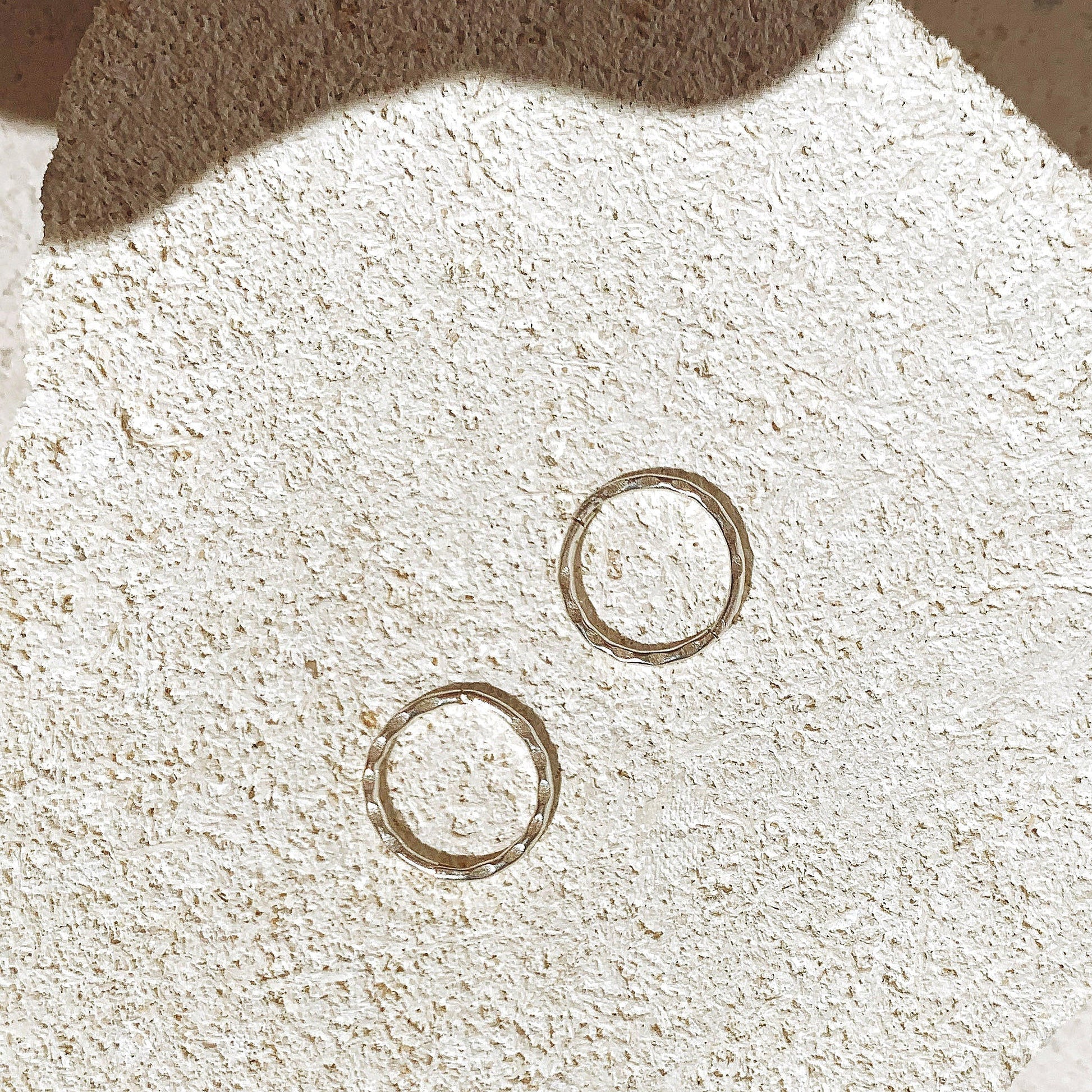 Elegant Silver Round Hoop Earrings 3