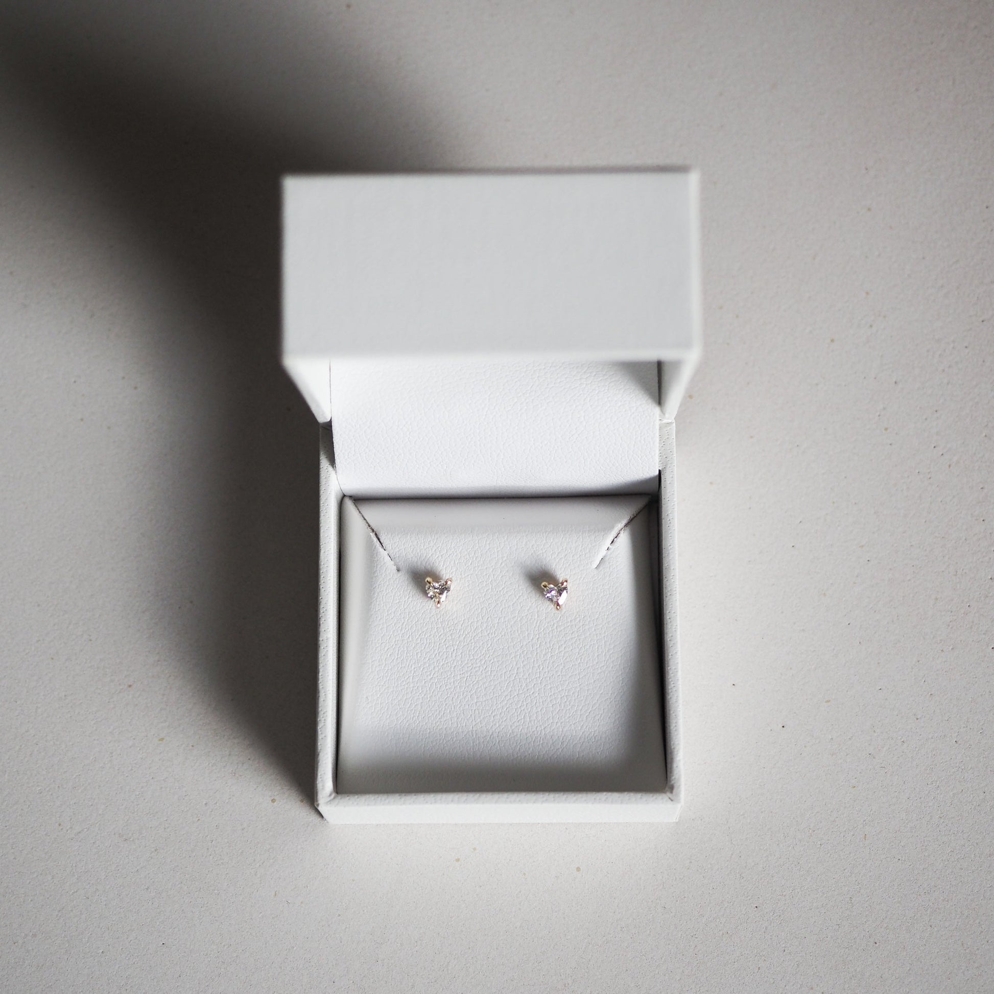 0.40 TCW Trillion-Cut Lab Grown Diamond Stud Earrings 4
