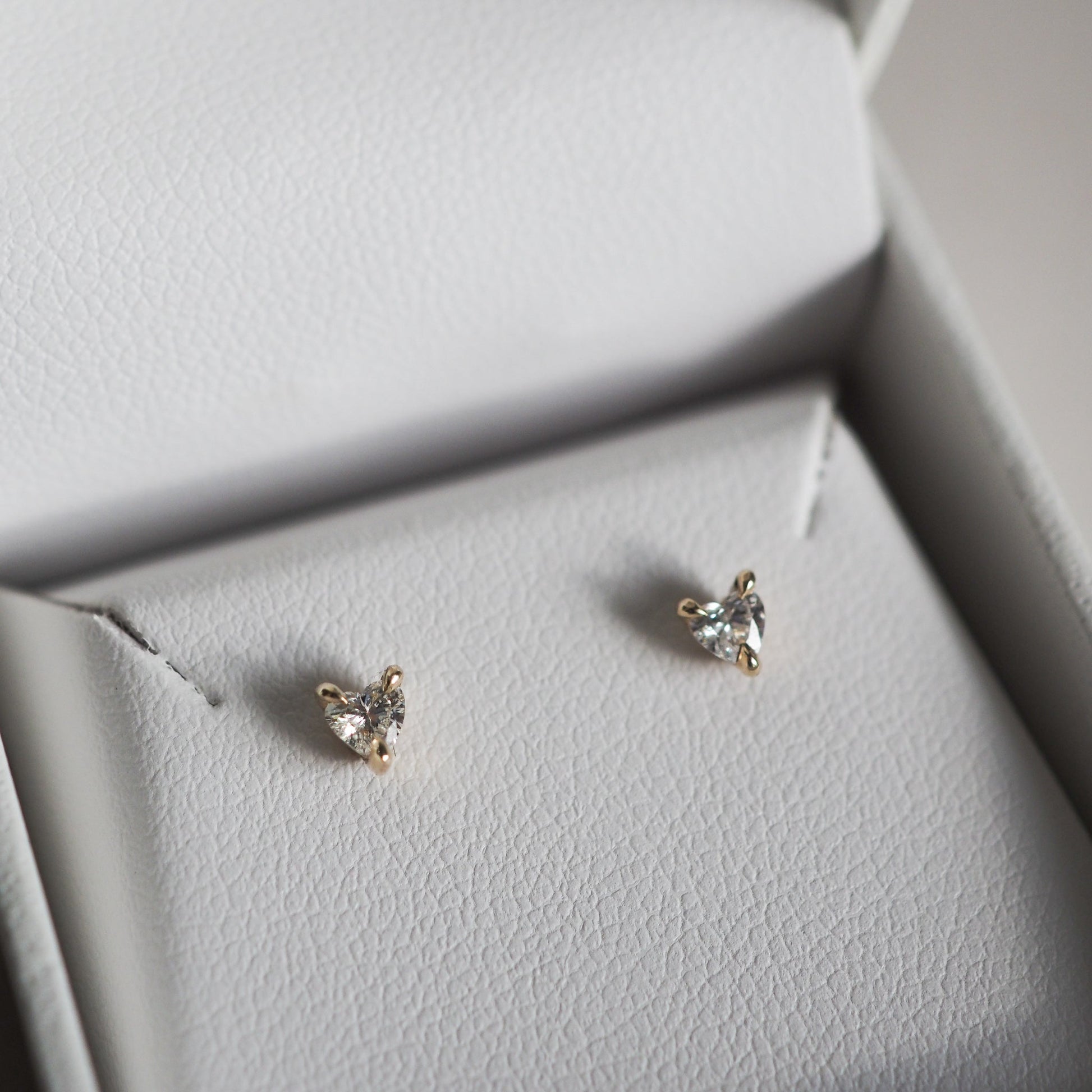 0.40 TCW Trillion-Cut Lab Grown Diamond Stud Earrings 3