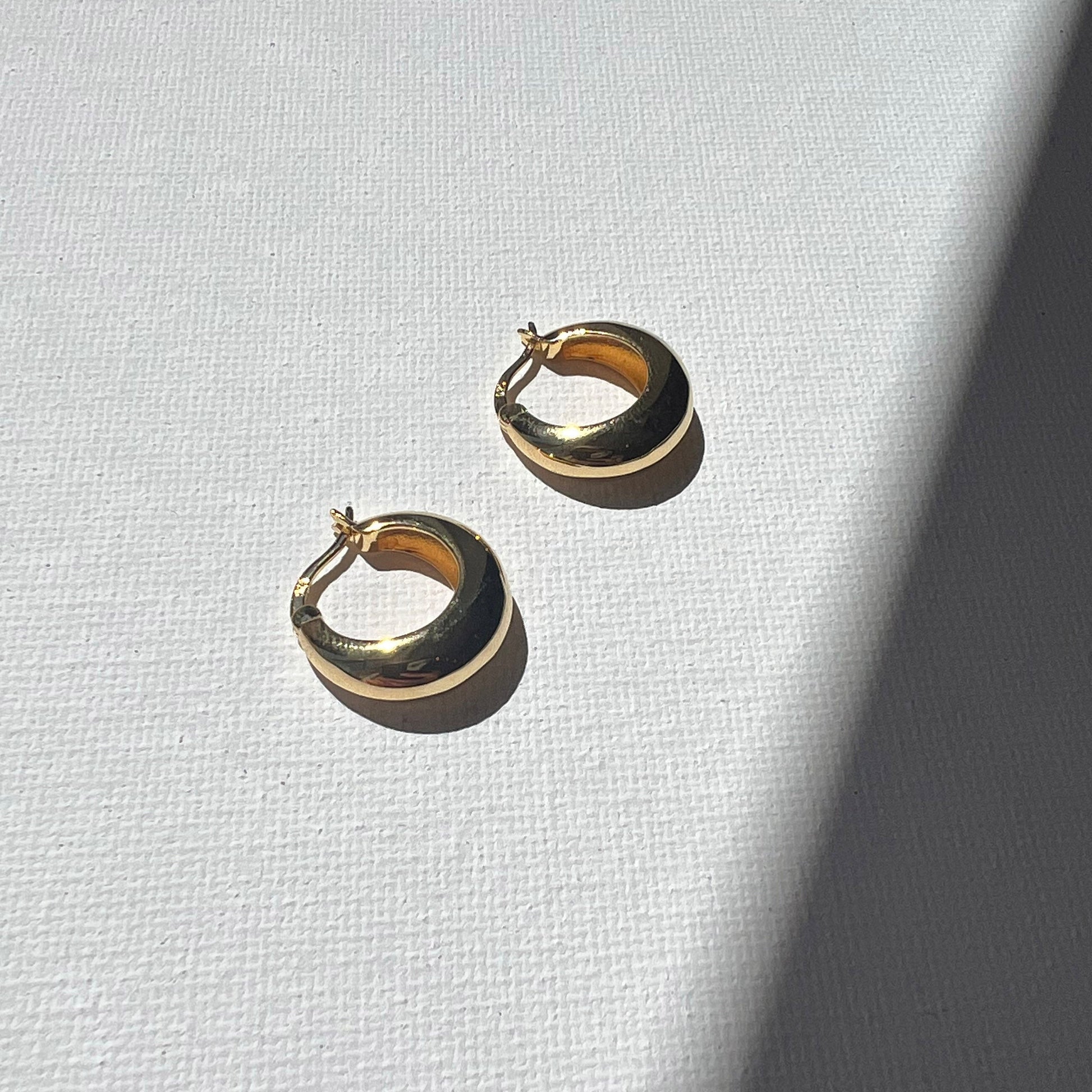 Classic Round Hoop Earrings 6