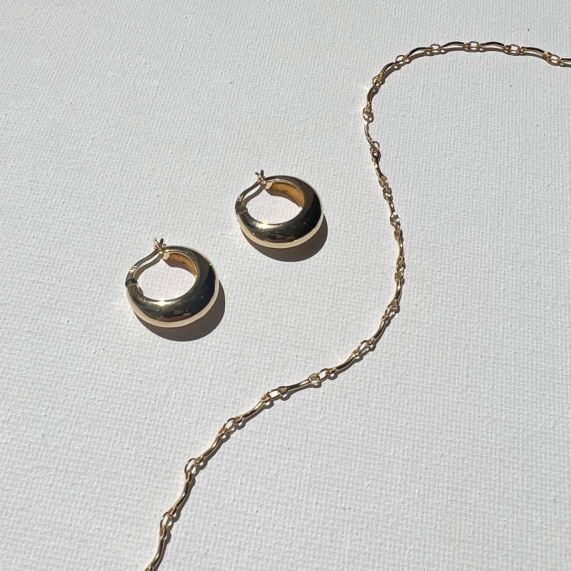 Classic Round Hoop Earrings 8