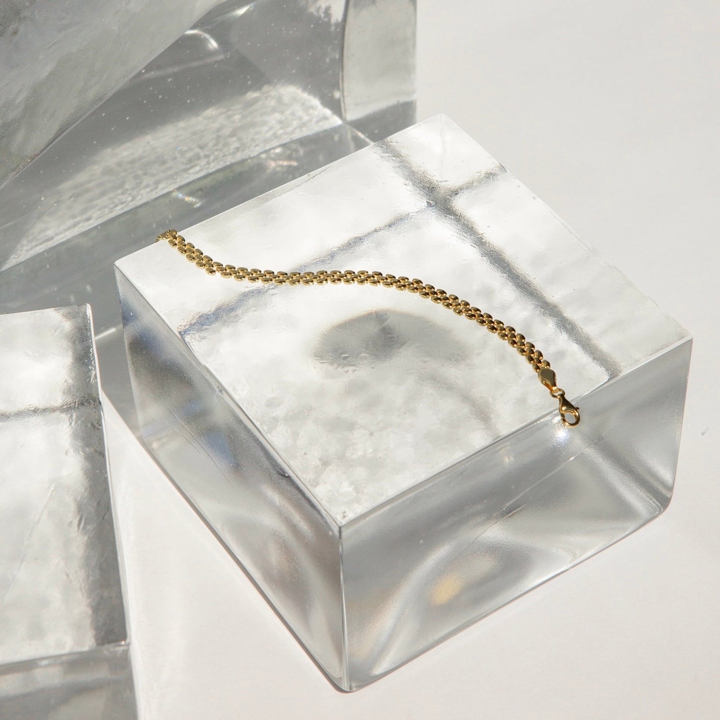 Golden Luxe Double Chain Bracelet 4