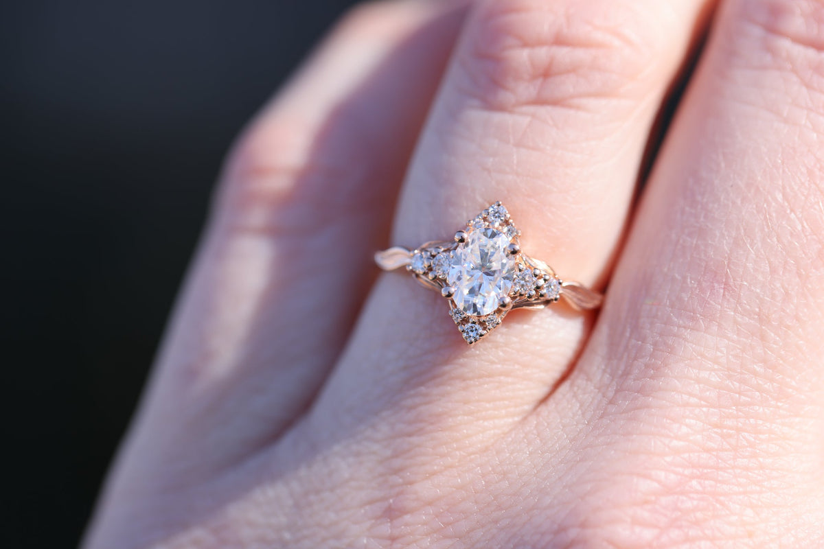 Solitaire Cathedral- 1.8 CT Cushion Lab Grown Diamond Wedding Band