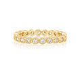 Load image into Gallery viewer, Radiant 0.20 CTW Round Lab-Grown Diamond Bezel Eternity Band
