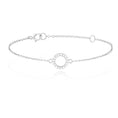 Load image into Gallery viewer, Elegance in Gold: 0.07 TCW Round Lab-Grown Diamond Circle Bracelet
