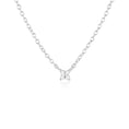 Load image into Gallery viewer, 0.1 TCW Round Lab-Grown Diamond Necklace
