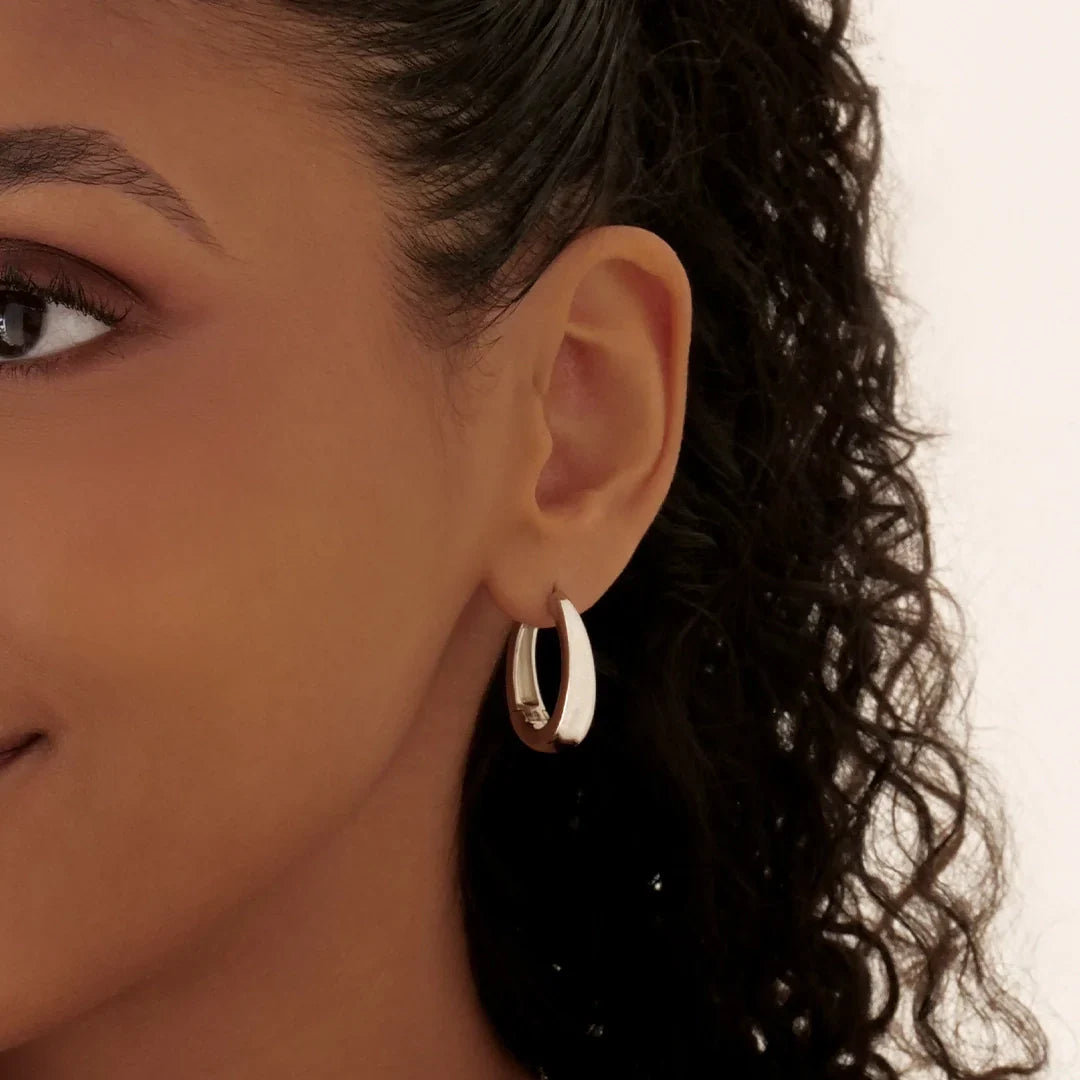 Golden Luxe Bold Hoop Earrings