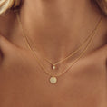 Load image into Gallery viewer, Radiant 0.4 TCW Round Lab-Grown Diamond Medallion Necklace
