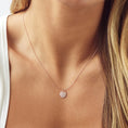 Load image into Gallery viewer, Radiant 0.4 TCW Round Lab-Grown Diamond Medallion Necklace
