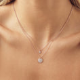 Load image into Gallery viewer, Radiant 0.4 TCW Round Lab-Grown Diamond Medallion Necklace
