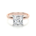 Load image into Gallery viewer, Radiant 3.0 CT Princess-Cut Lab Grown Diamond Solitaire Engagement Ring
