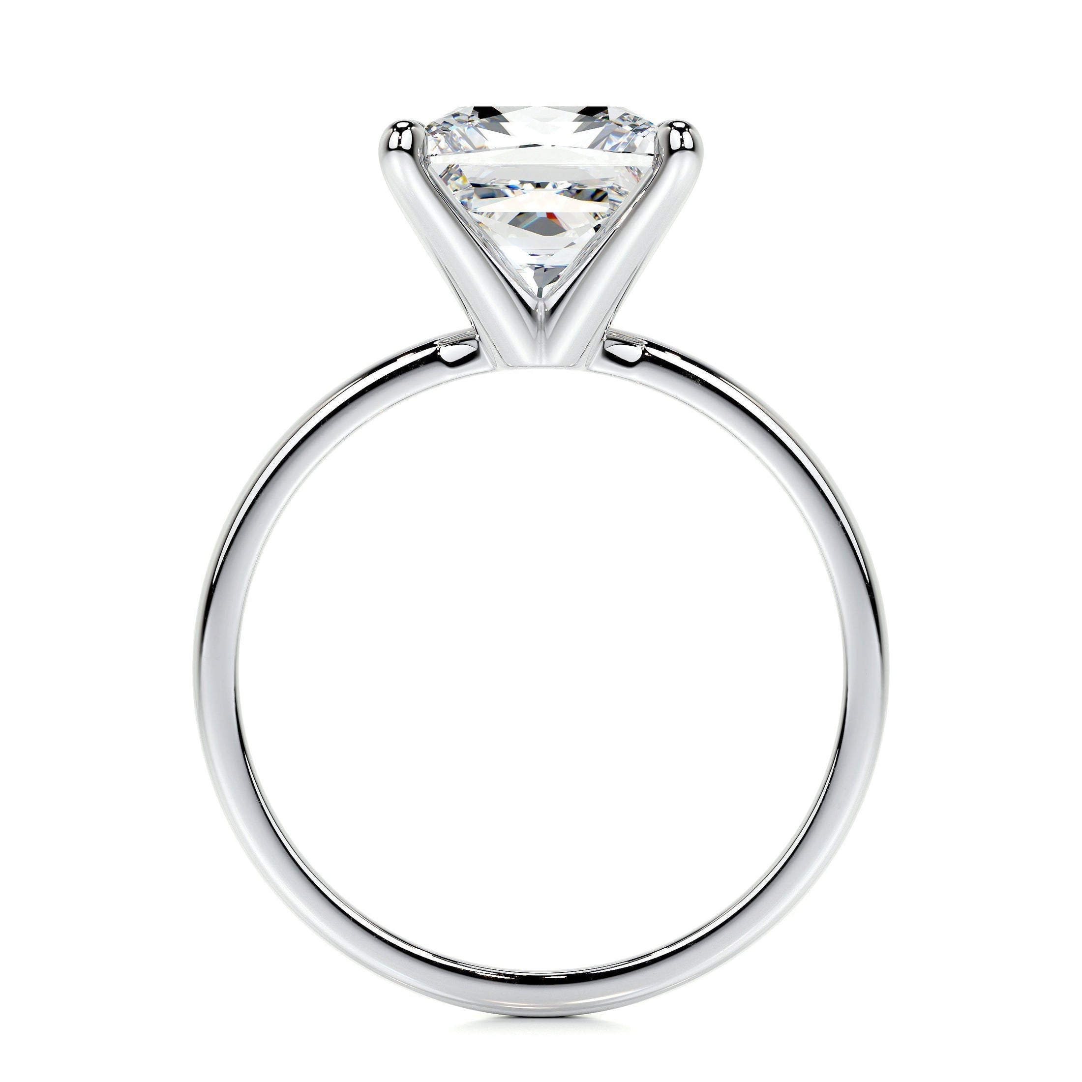 Radiant 3.0 CT Princess-Cut Lab Grown Diamond Solitaire Engagement Ring