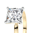 Load image into Gallery viewer, Radiant 3.0 CT Princess-Cut Lab Grown Diamond Solitaire Engagement Ring
