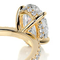 Load image into Gallery viewer, 1.50 CT Oval Lab-Grown Diamond Hidden Halo Engagement Ring - Timeless Elegance
