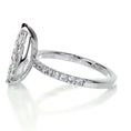 Load image into Gallery viewer, Exquisite 5.0 CT Pear Lab Grown Diamond Pave Engagement Ring
