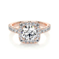 Load image into Gallery viewer, 1.50 CT Round Lab Grown Diamond Halo Elegance Engagement Ring
