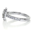 Load image into Gallery viewer, 1.50 CT Round Lab Grown Diamond Halo Elegance Engagement Ring
