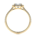 Load image into Gallery viewer, 1.50 CT Pear-Shaped Lab Grown Diamond Halo Engagement Ring
