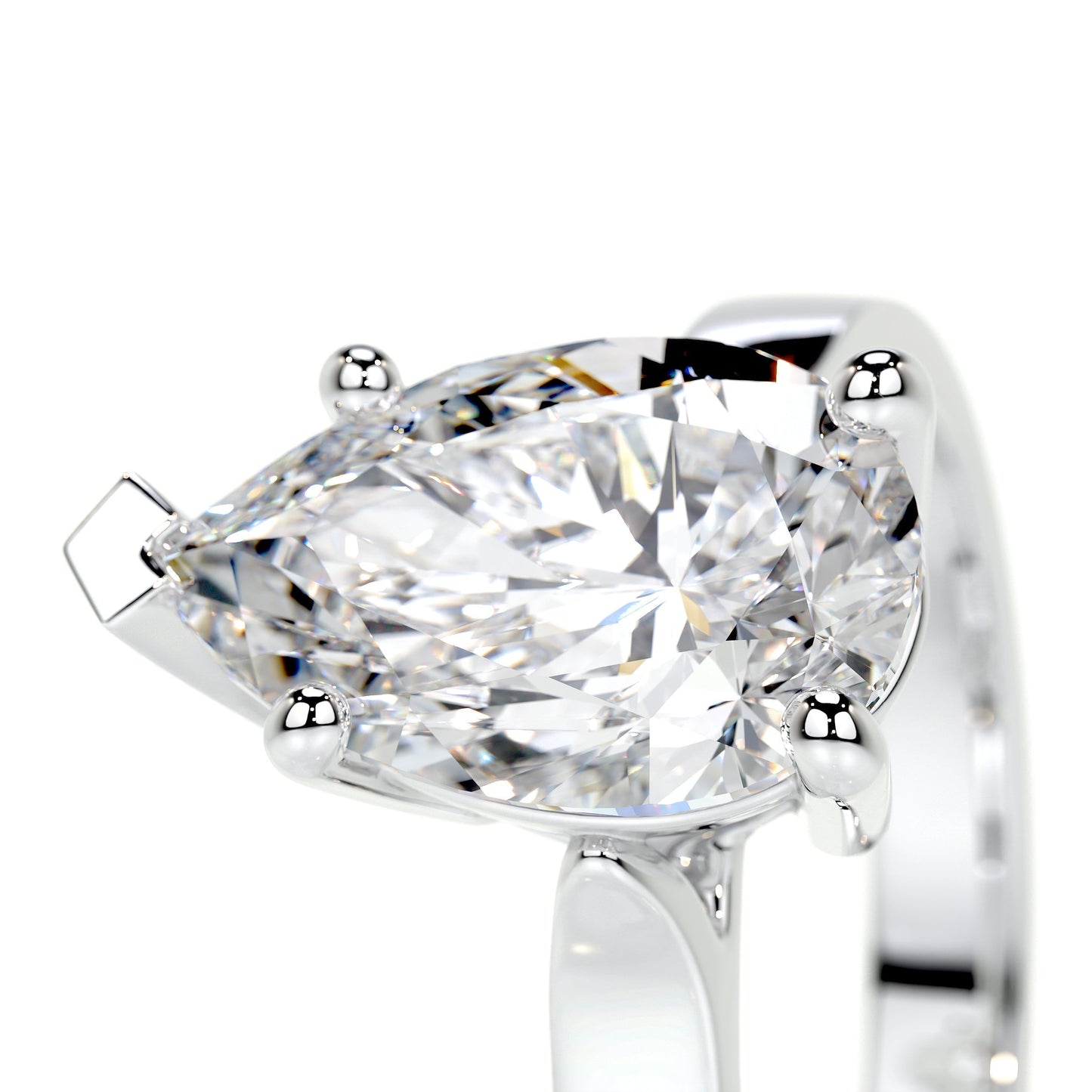 2.0 CT Round Solitaire CVD E/VS2 Diamond Engagement Ring 38
