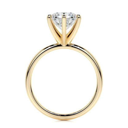 2.0 CT Round Solitaire CVD E/VS2 Diamond Engagement Ring 10
