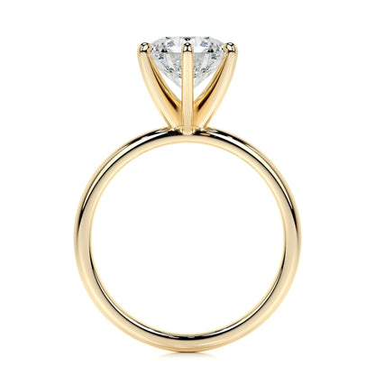 2.0 CT Round Solitaire CVD E/VS2 Diamond Engagement Ring 10
