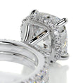 Load image into Gallery viewer, 2.0 CT Cushion Cut Lab Grown Diamond Hidden Halo Bridal Set
