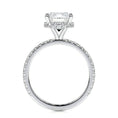 Load image into Gallery viewer, 2.0 CT Cushion Cut Lab Grown Diamond Hidden Halo Engagement Ring
