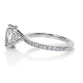 Load image into Gallery viewer, 2.0 CT Cushion Cut Lab Grown Diamond Hidden Halo Engagement Ring
