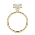 Load image into Gallery viewer, 2.0 CT Cushion Cut Lab Grown Diamond Hidden Halo Engagement Ring
