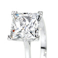 Load image into Gallery viewer, Radiant 3.0 CT Princess Cut Lab Grown Diamond Solitaire Ring
